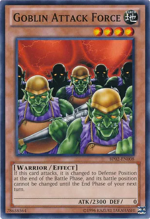Goblin Attack Force — Battle Pack 2: War of the Giants - Unlimited — Yu-Gi-Oh!