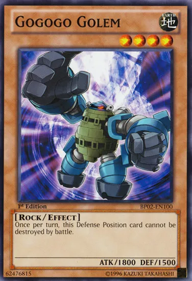 Golem Gogogo — Battle Pack 2: War of the Giants — Yu-Gi-Oh!