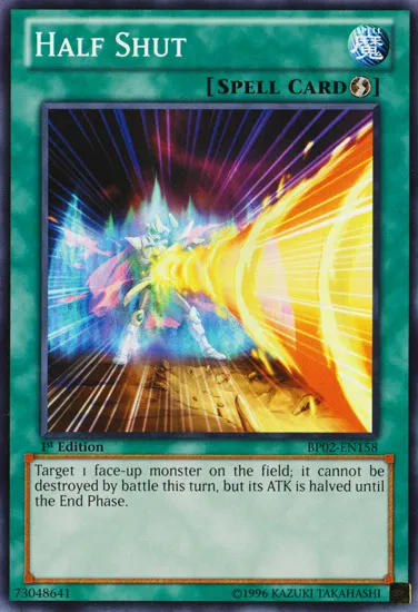 À Moitié Fermé — Battle Pack 2: War of the Giants — Yu-Gi-Oh!