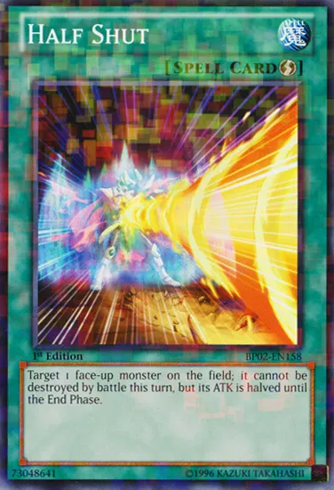 À Moitié Fermé — Battle Pack 2: War of the Giants — Yu-Gi-Oh!