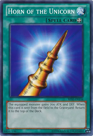 Corne de l'Unicorne — Battle Pack 2: War of the Giants - Unlimited — Yu-Gi-Oh!