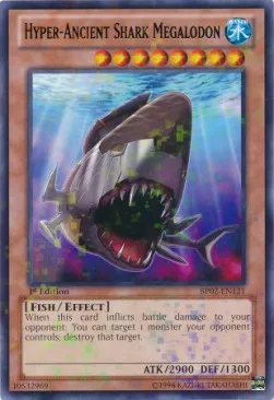 Requin Mégalodon Hyper Ancien — Battle Pack 2: War of the Giants - Unlimited — Yu-Gi-Oh!