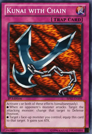 Kunai with Chain — Battle Pack 2: War of the Giants — Yu-Gi-Oh!