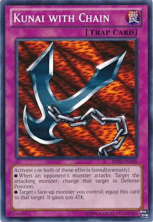 Kunai with Chain — Battle Pack 2: War of the Giants - Unlimited — Yu-Gi-Oh!