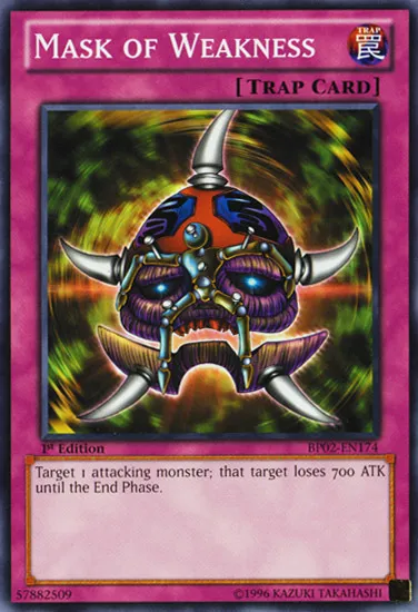 Masque de Faiblesse — Battle Pack 2: War of the Giants — Yu-Gi-Oh!