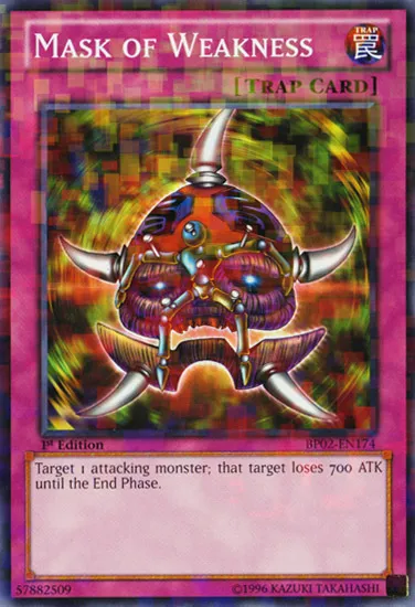 Masque de Faiblesse — Battle Pack 2: War of the Giants — Yu-Gi-Oh!