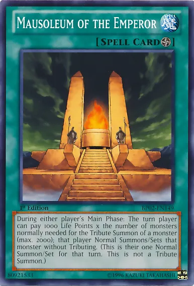 Mausolée de l'Empereur — Battle Pack 2: War of the Giants — Yu-Gi-Oh!