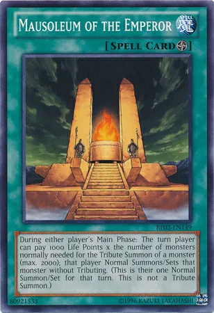 Mausolée de l'Empereur — Battle Pack 2: War of the Giants - Unlimited — Yu-Gi-Oh!