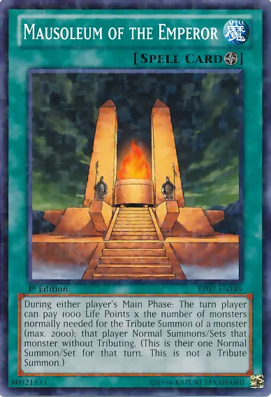 Mausolée de l'Empereur — Battle Pack 2: War of the Giants — Yu-Gi-Oh!