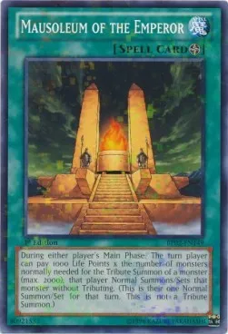 Mausolée de l'Empereur — Battle Pack 2: War of the Giants - Unlimited — Yu-Gi-Oh!