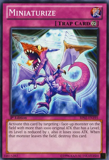 Miniaturize — Battle Pack 2: War of the Giants — Yu-Gi-Oh!