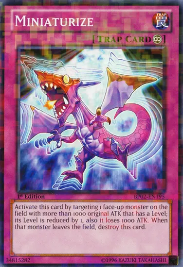 Miniaturize — Battle Pack 2: War of the Giants — Yu-Gi-Oh!