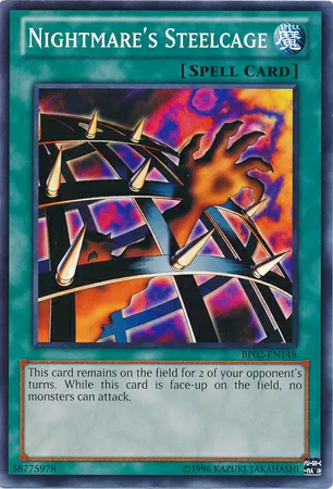 Cage d'Acier de Cauchemar — Battle Pack 2: War of the Giants - Unlimited — Yu-Gi-Oh!
