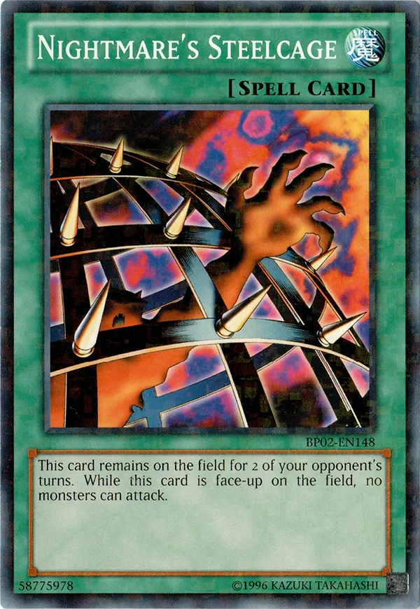 Cage d'Acier de Cauchemar — Battle Pack 2: War of the Giants - Unlimited — Yu-Gi-Oh!