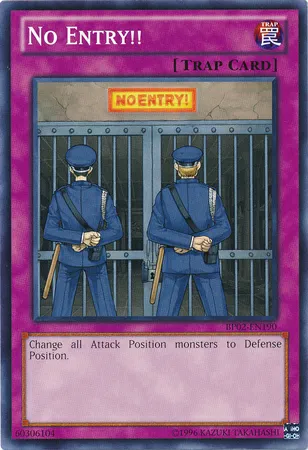 No Entry!! — Battle Pack 2: War of the Giants - Unlimited — Yu-Gi-Oh!