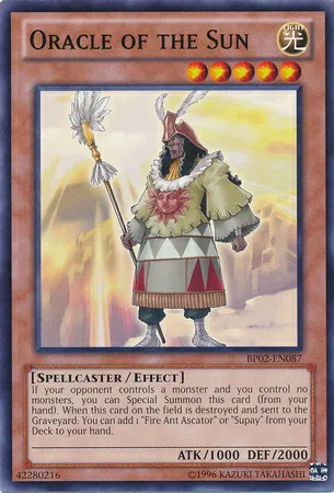 Oracle du Soleil — Battle Pack 2: War of the Giants - Unlimited — Yu-Gi-Oh!
