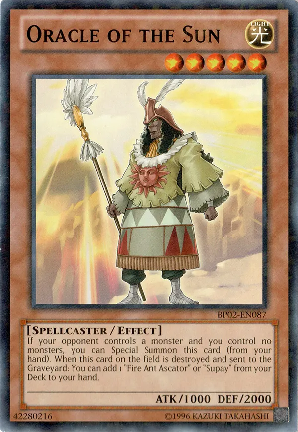 Oracle du Soleil — Battle Pack 2: War of the Giants - Unlimited — Yu-Gi-Oh!