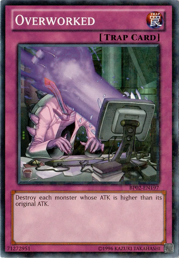 Overworked — Battle Pack 2: War of the Giants - Unlimited — Yu-Gi-Oh!