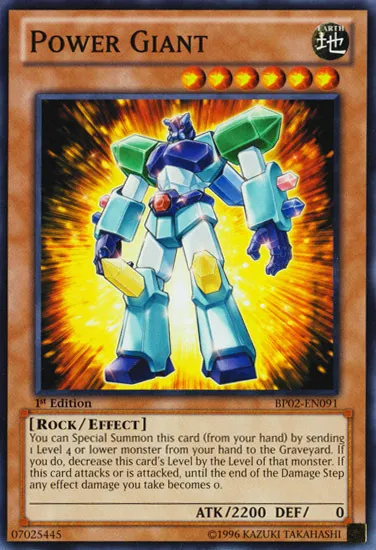 Géant de Puissance — Battle Pack 2: War of the Giants — Yu-Gi-Oh!