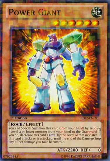 Géant de Puissance — Battle Pack 2: War of the Giants — Yu-Gi-Oh!