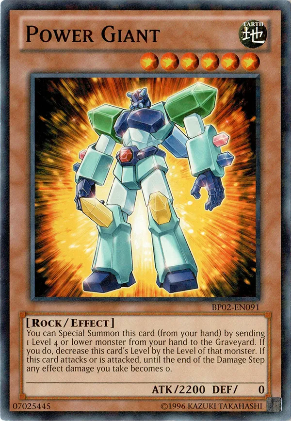 Géant de Puissance — Battle Pack 2: War of the Giants - Unlimited — Yu-Gi-Oh!