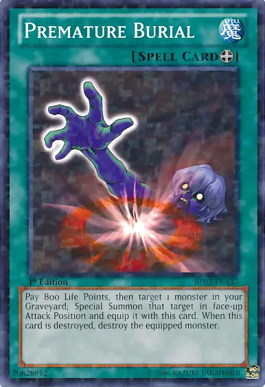 Enterrement Prématuré — Battle Pack 2: War of the Giants — Yu-Gi-Oh!