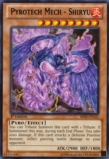 Shiryu - Méca Pyrotech — Battle Pack 2: War of the Giants — Yu-Gi-Oh!