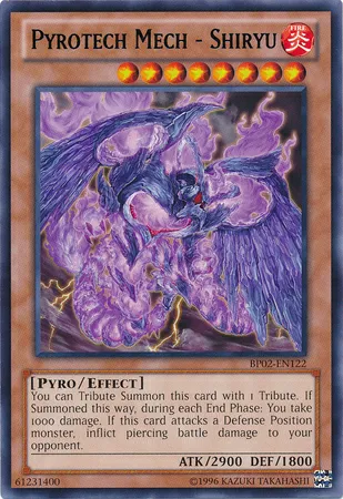 Shiryu - Méca Pyrotech — Battle Pack 2: War of the Giants - Unlimited — Yu-Gi-Oh!