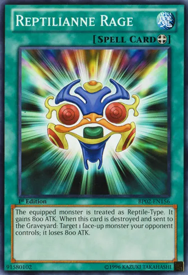 Rage Reptilia — Battle Pack 2: War of the Giants — Yu-Gi-Oh!