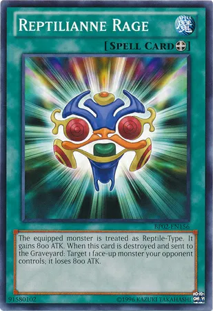 Rage Reptilia — Battle Pack 2: War of the Giants - Unlimited — Yu-Gi-Oh!