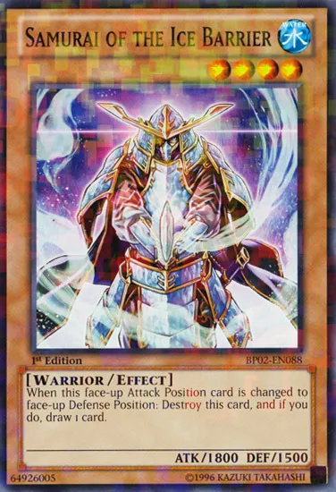 Samouraï de la Barrière de Glace — Battle Pack 2: War of the Giants — Yu-Gi-Oh!