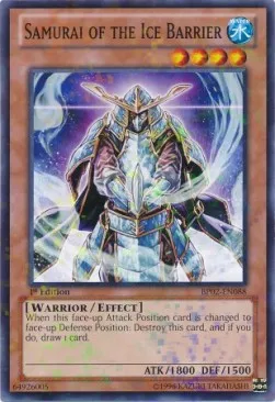Samouraï de la Barrière de Glace — Battle Pack 2: War of the Giants - Unlimited — Yu-Gi-Oh!