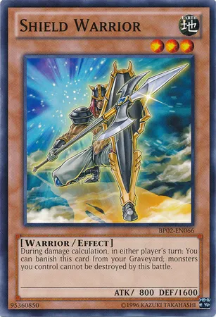 Guerrier au Bouclier — Battle Pack 2: War of the Giants - Unlimited — Yu-Gi-Oh!