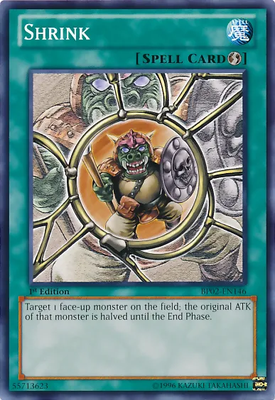 Rétrécissement — Battle Pack 2: War of the Giants — Yu-Gi-Oh!
