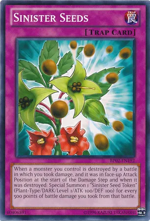 Sinister Seeds — Battle Pack 2: War of the Giants - Unlimited — Yu-Gi-Oh!