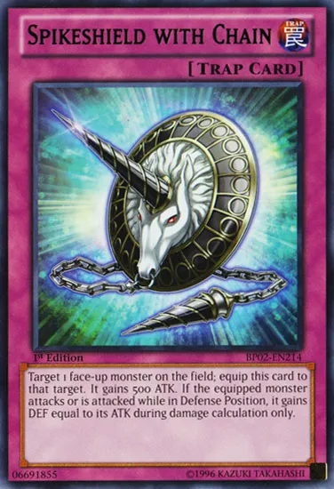 Spikeshield with Chain — Battle Pack 2: War of the Giants — Yu-Gi-Oh!