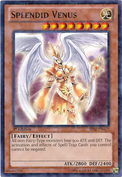 Vénus Splendide — Battle Pack 2: War of the Giants — Yu-Gi-Oh!