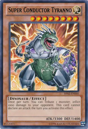 Super Conductor Tyranno — Battle Pack 2: War of the Giants - Unlimited — Yu-Gi-Oh!