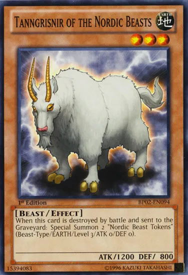 Tanngrisnir, Bête Nordique — Battle Pack 2: War of the Giants — Yu-Gi-Oh!