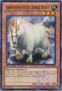 Tanngrisnir, Bête Nordique — Battle Pack 2: War of the Giants - Unlimited — Yu-Gi-Oh!