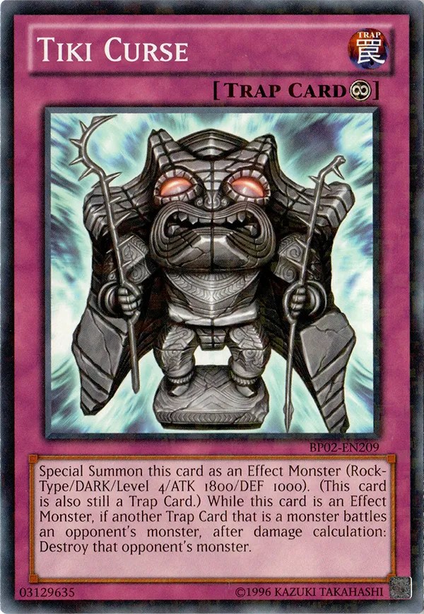 Tiki Curse — Battle Pack 2: War of the Giants - Unlimited — Yu-Gi-Oh!