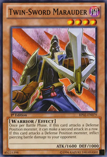 Maraudeur aux Deux Épées — Battle Pack 2: War of the Giants — Yu-Gi-Oh!