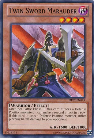 Maraudeur aux Deux Épées — Battle Pack 2: War of the Giants - Unlimited — Yu-Gi-Oh!