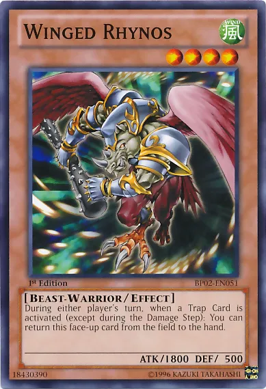 Winged Rhynos — Battle Pack 2: War of the Giants — Yu-Gi-Oh!