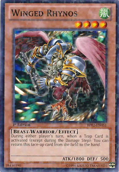 Winged Rhynos — Battle Pack 2: War of the Giants — Yu-Gi-Oh!
