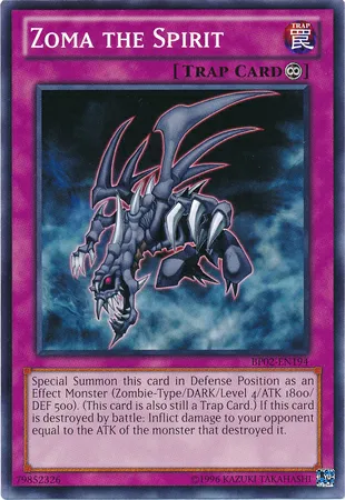 Zoma the Spirit — Battle Pack 2: War of the Giants - Unlimited — Yu-Gi-Oh!