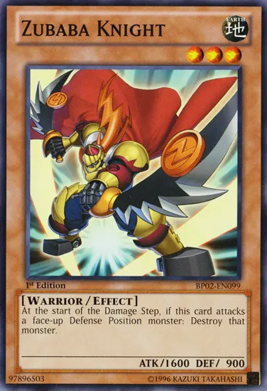 Chevalier Zubaba — Battle Pack 2: War of the Giants — Yu-Gi-Oh!