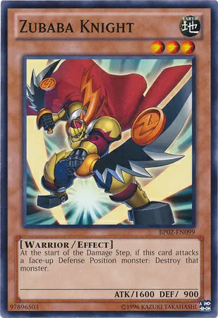 Chevalier Zubaba — Battle Pack 2: War of the Giants - Unlimited — Yu-Gi-Oh!