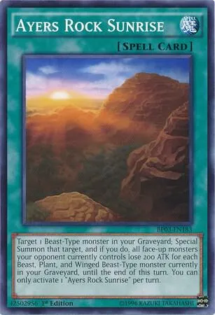 Ayers Rock Sunrise — Battle Pack 3: Monster League — Yu-Gi-Oh!