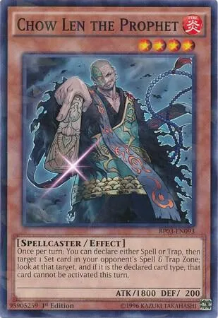 Chow Len the Prophet — Battle Pack 3: Monster League — Yu-Gi-Oh!